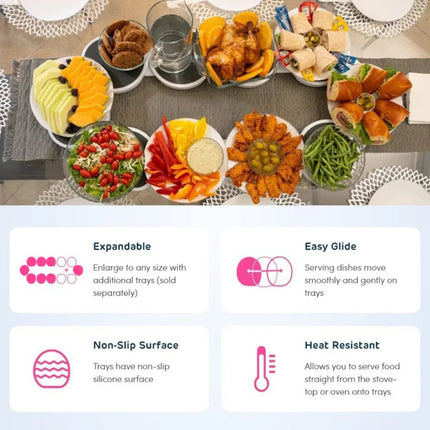 Bandeja Giratoria Retráctil – Paga 1 y Llévate 2