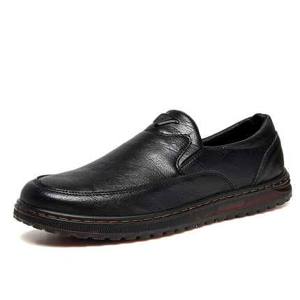 Nuevos Zapatos Casuales de Cuero Genuino para Hombre