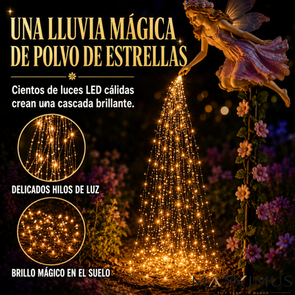 Hada Solar con Cascada de Polvo Mágico — Comprá 1 y Llevate 2