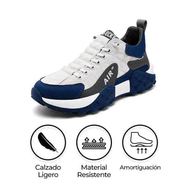 Zapatos con Plantilla Ortopédica y Tecnología de Amortiguación