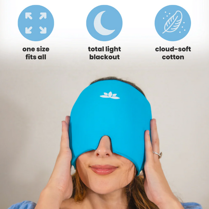 GORRO GEL PARA EL DOLOR DE CABEZA Y LA MIGRAÑA